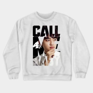 EXO DO Call Me Baby Typography Crewneck Sweatshirt